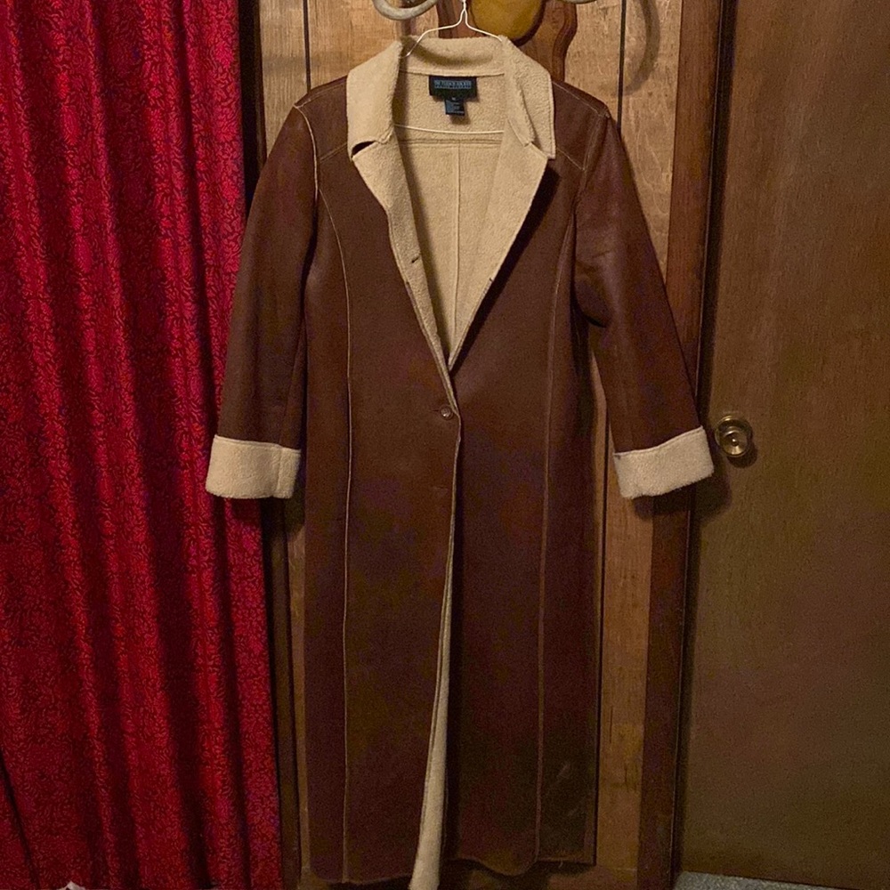 Long warm jacket